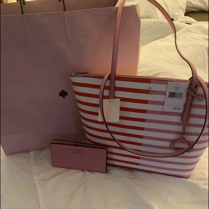 New with tags Authentic Kate Spade purse an wallet